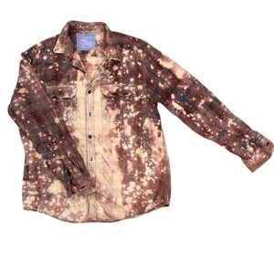 Girl Gang Bleached Flannel